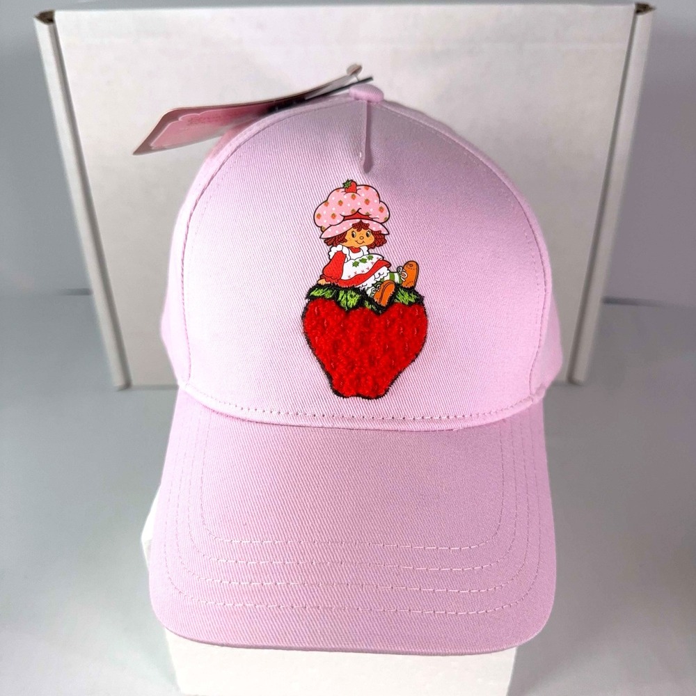Strawberry Shortcake Pink Youth Baseball Hat - New with Tags